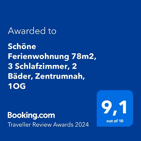 Schoene 78m2, 3 Schlafzimmer, 2 Baeder, Zentrumnah, 1og * Erfurt