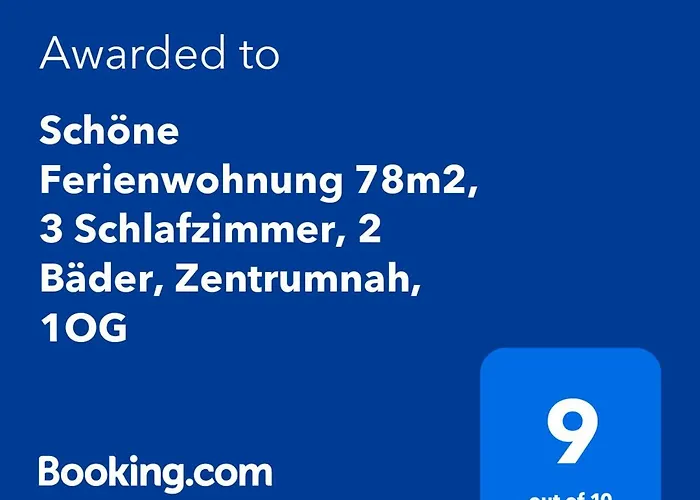 Schoene 78m2, 3 Schlafzimmer, 2 Baeder, Zentrumnah, 1og Appartement Erfurt