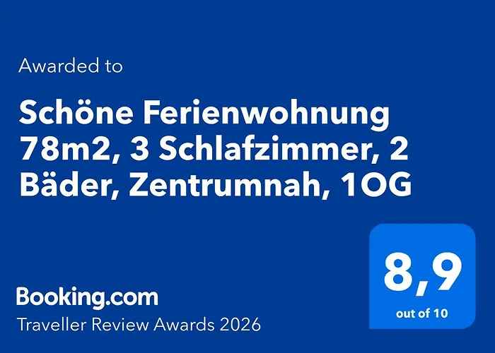 Schoene 78m2, 3 Schlafzimmer, 2 Baeder, Zentrumnah, 1og * Erfurt